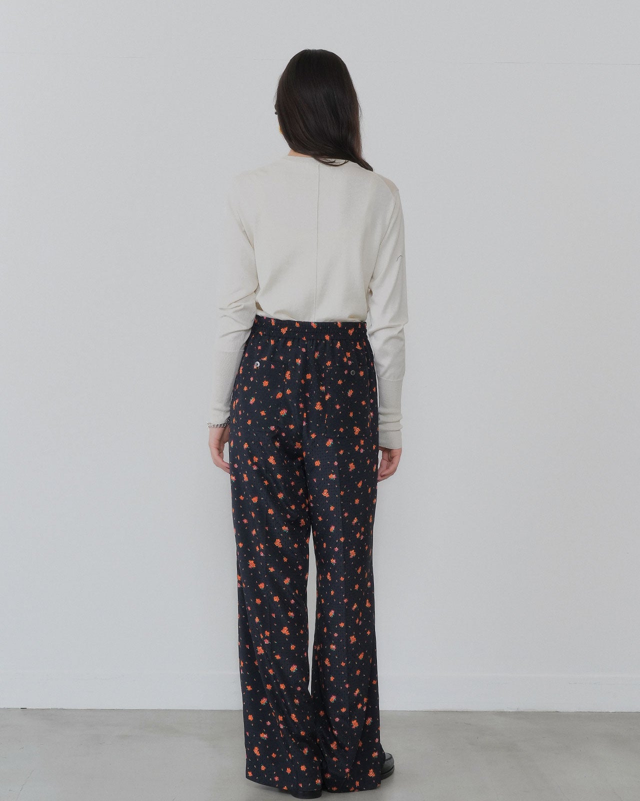 【9月中旬お届け】TINY BLOSSOM PRINTED PANTS
