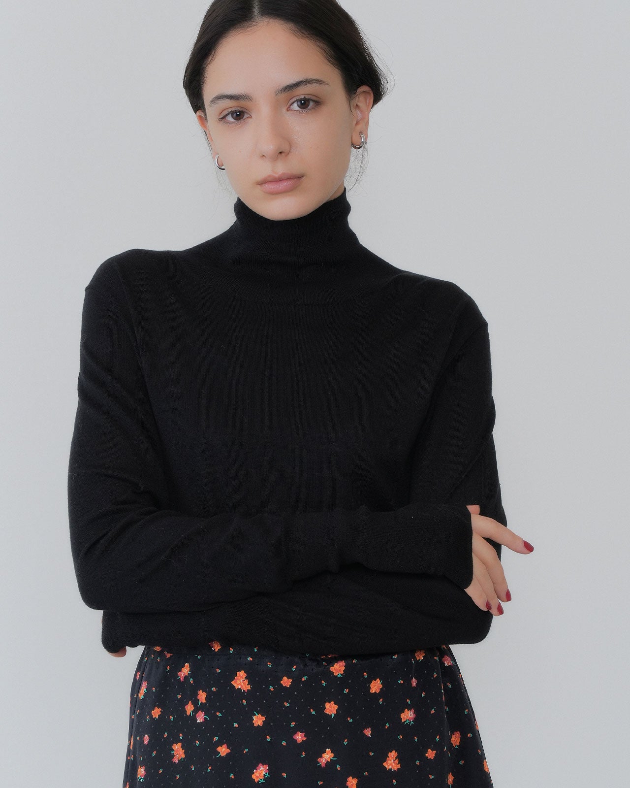 【9月中旬お届け】TINY BLOSSOM PRINTED SKIRT