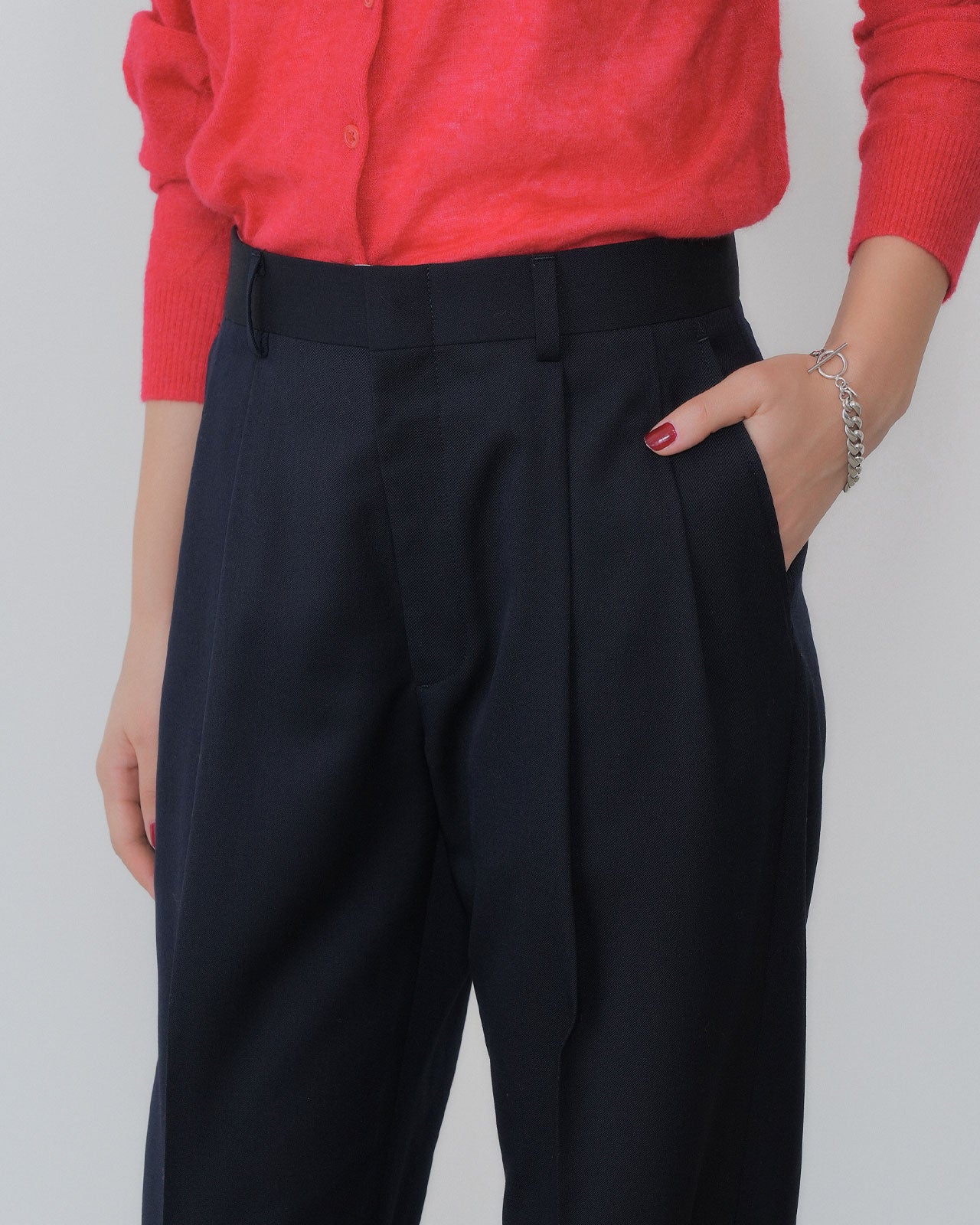 【10月上旬入荷予定】WASHABLE WOOL CHRYSLER PANTS
