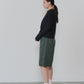 【6月下旬お届け】COTTON LINEN BERMUDA PANTS