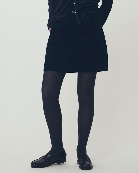 【9月上旬お届け】CORDUROY MINI SKIRT
