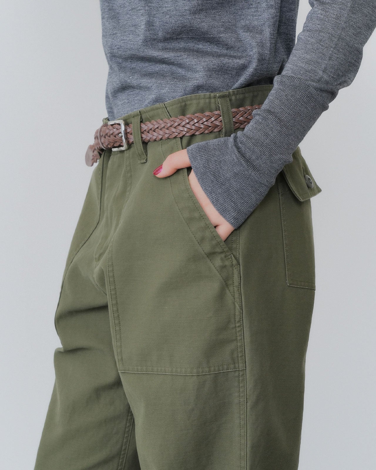 【8月上旬お届け】STRAIGHT BAKER PANTS