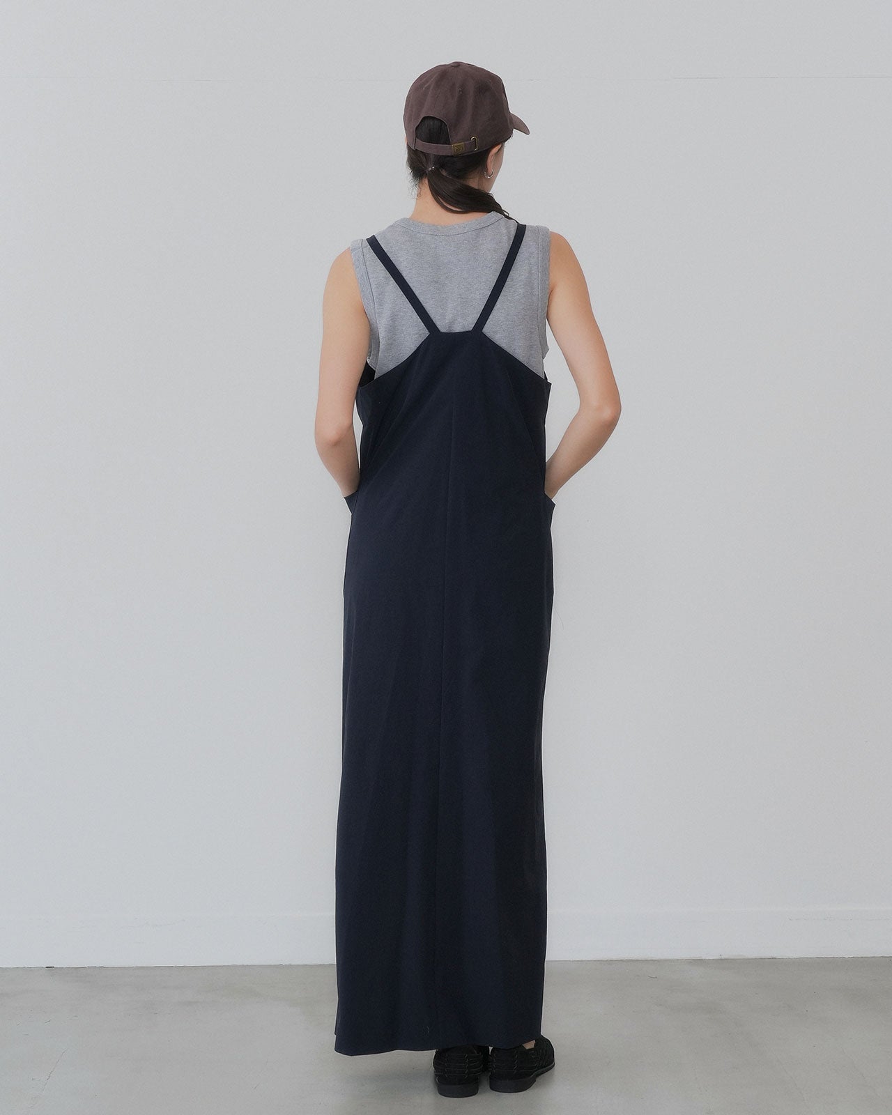 【7月上旬お届け】4WAY STRETCH CAMISOLE DRESS