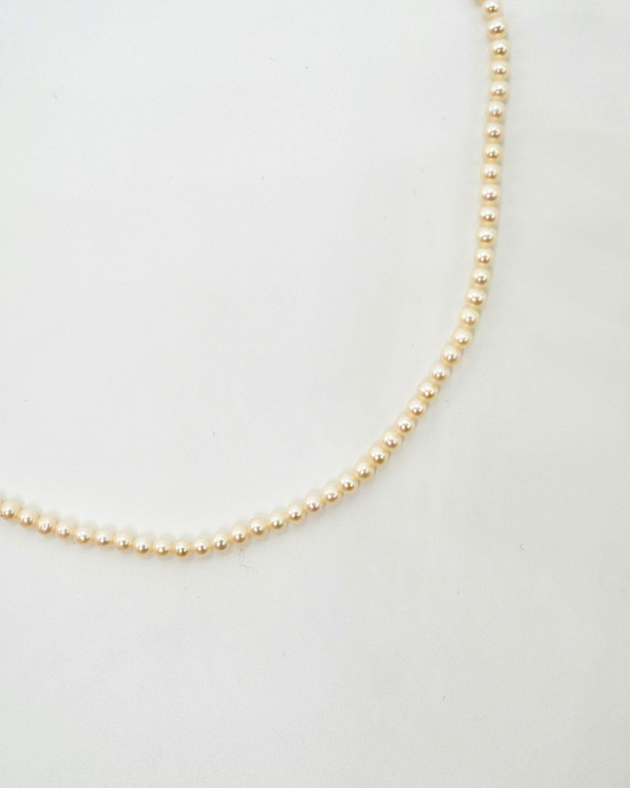 【2月中旬お届け】（3mm）CADEAUX PEARL NECKLACE EXCLUSIVE