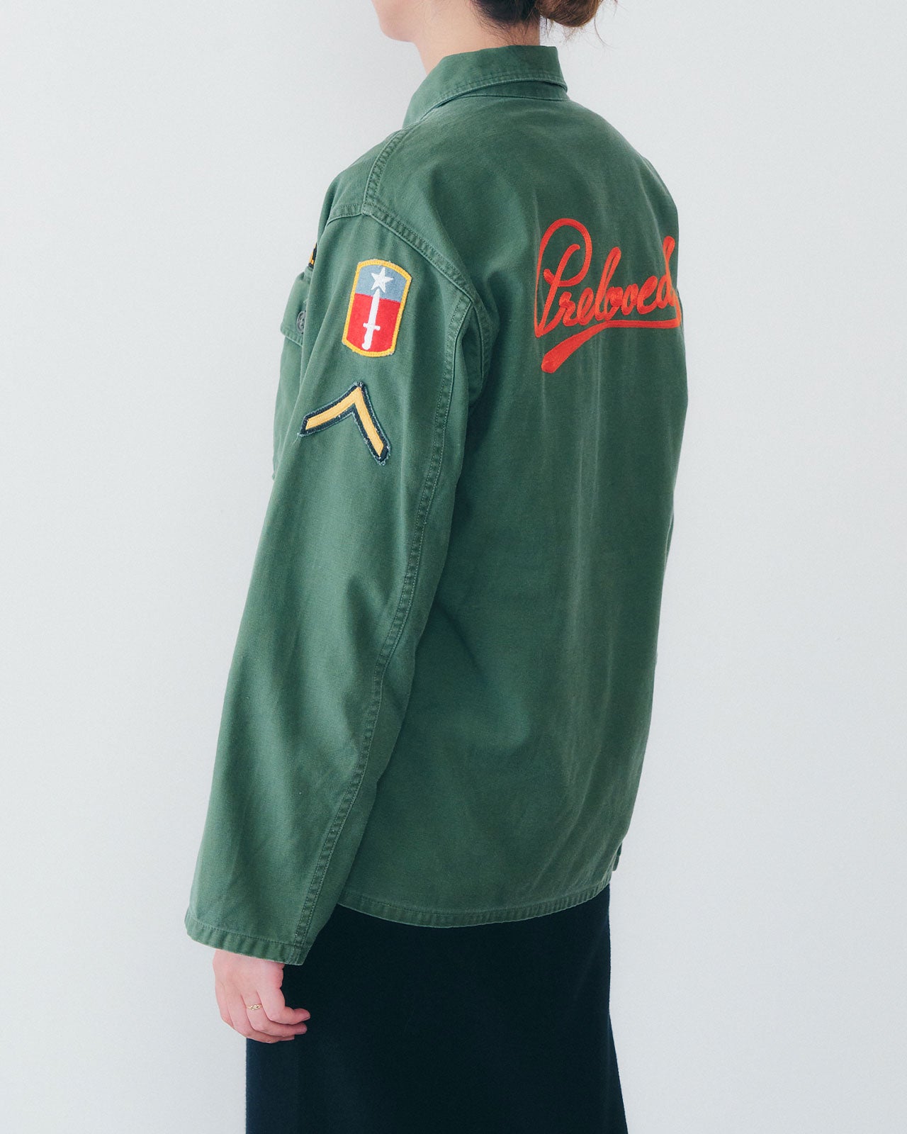 Preloved REMAKE ARMY JACKET LONG