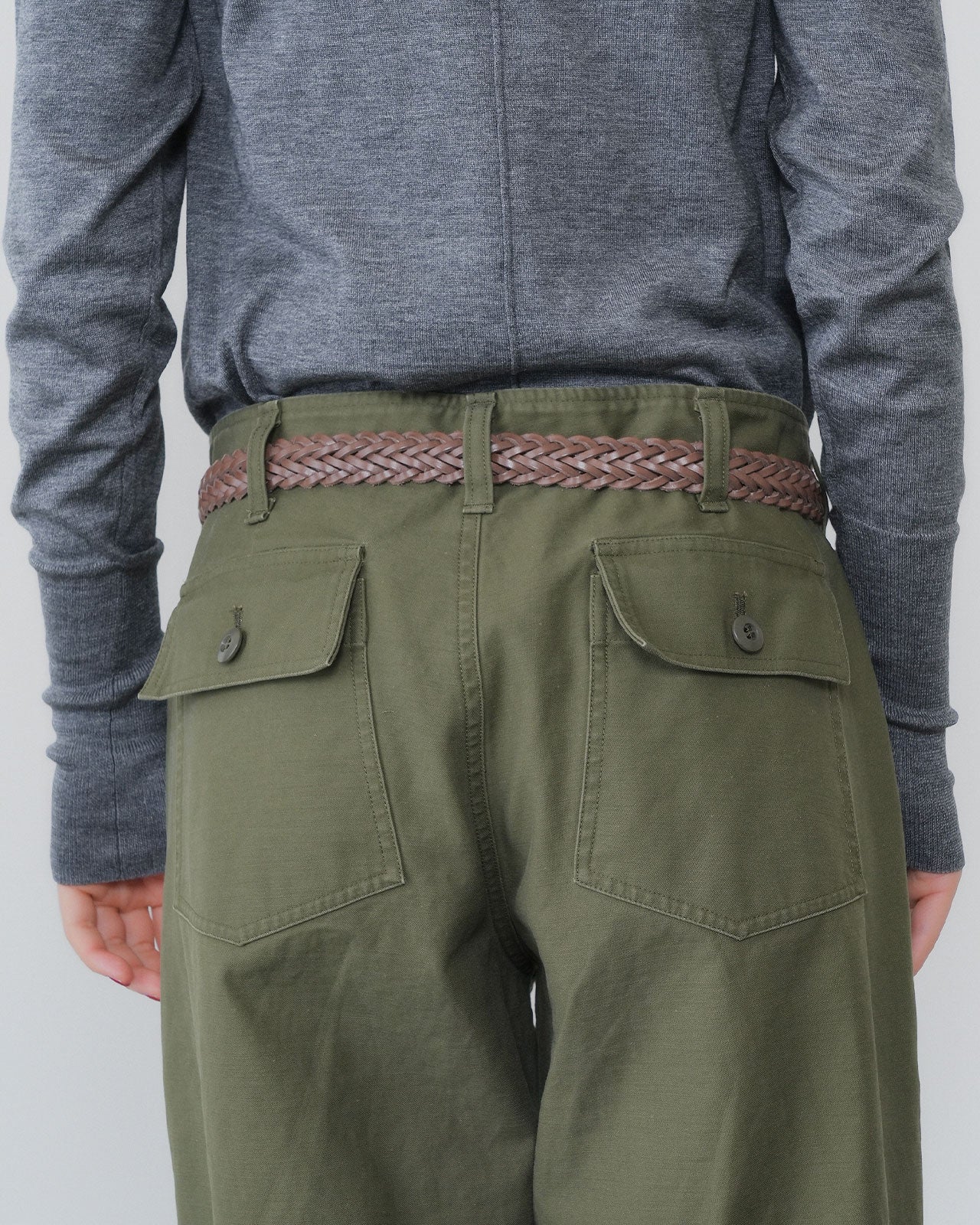 試着のみ　THE SHINZONEシンゾーン ベイカーパンツkhaki 36 Shinzone(シンゾーン)】レギュラー ベイカーパンツ