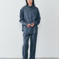 【10月上旬入荷予定】WASHABLE WOOL CHRYSLER PANTS（STRIPE)