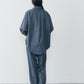 【10月上旬入荷予定】WASHABLE WOOL DADDY SHIRT(STRIPE)