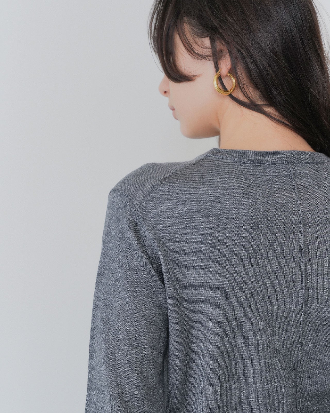 【11月上旬入荷予定】COTTON SILK KNIT PULLOVER