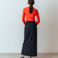 TWILL PENCIL SKIRT