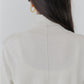 【新色:LIGHT BEIGE】COTTON SILK HIGH NECK KNIT