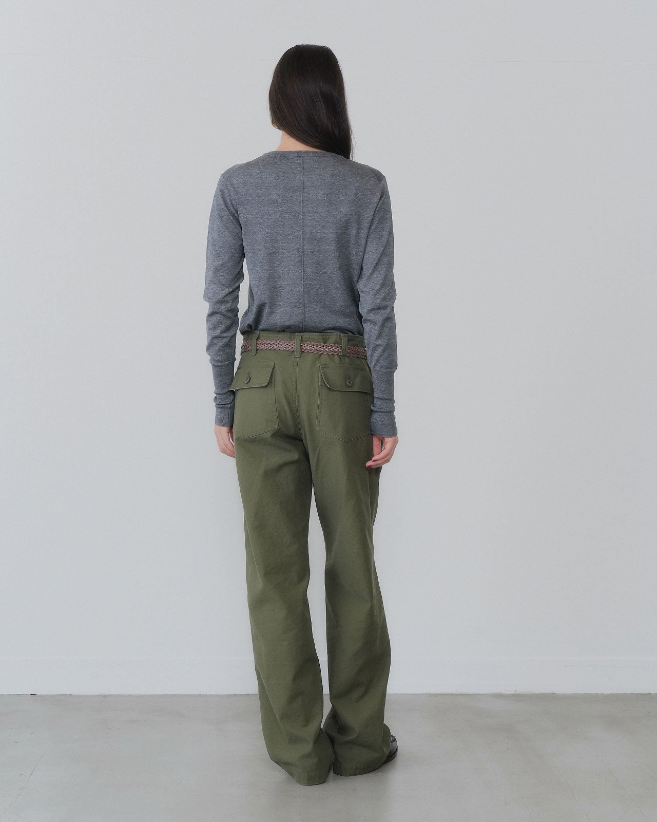 【8月上旬お届け】STRAIGHT BAKER PANTS