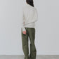 【新色:LIGHT BEIGE】COTTON SILK HIGH NECK KNIT