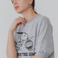 【6月下旬お届け】PEANUTS HALF SLEEVE SWEATSHIRT