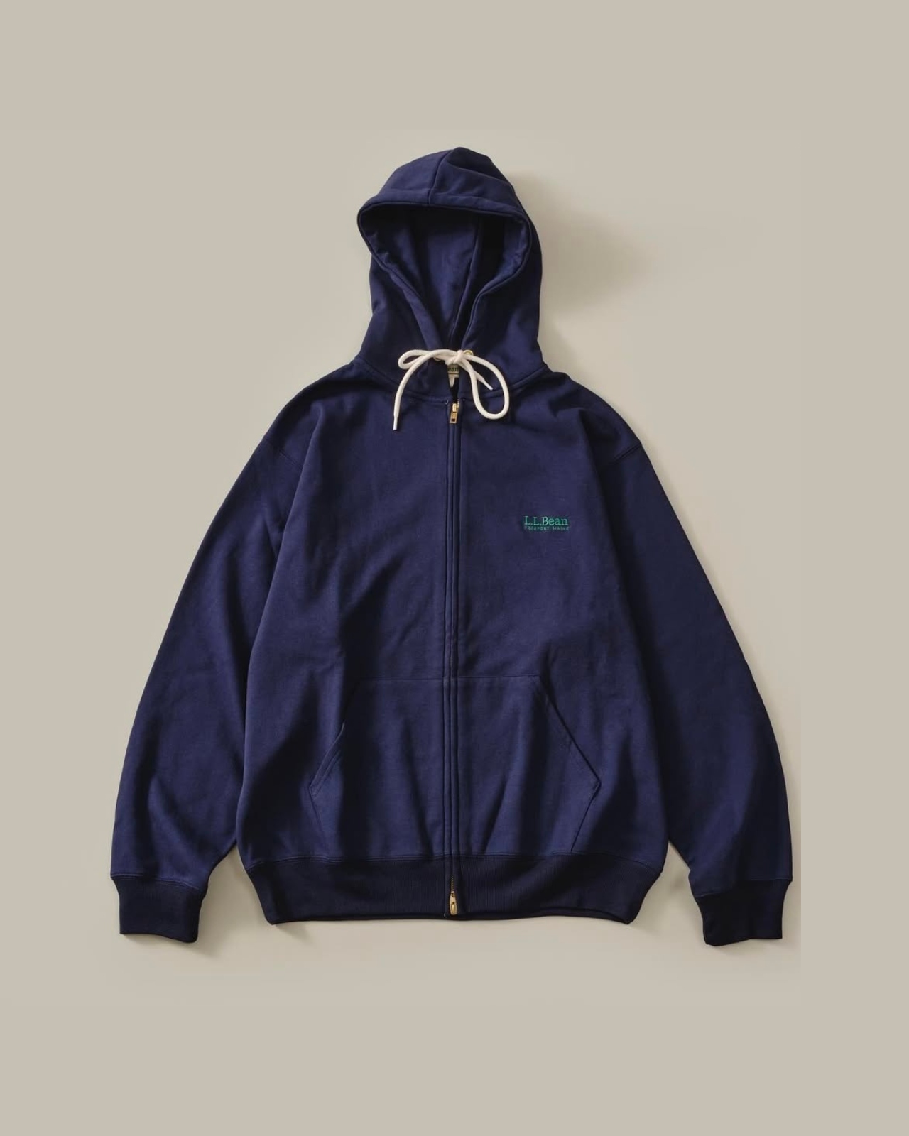 L.L.BEAN Portage Full-Zip Hooded Sweatshirt