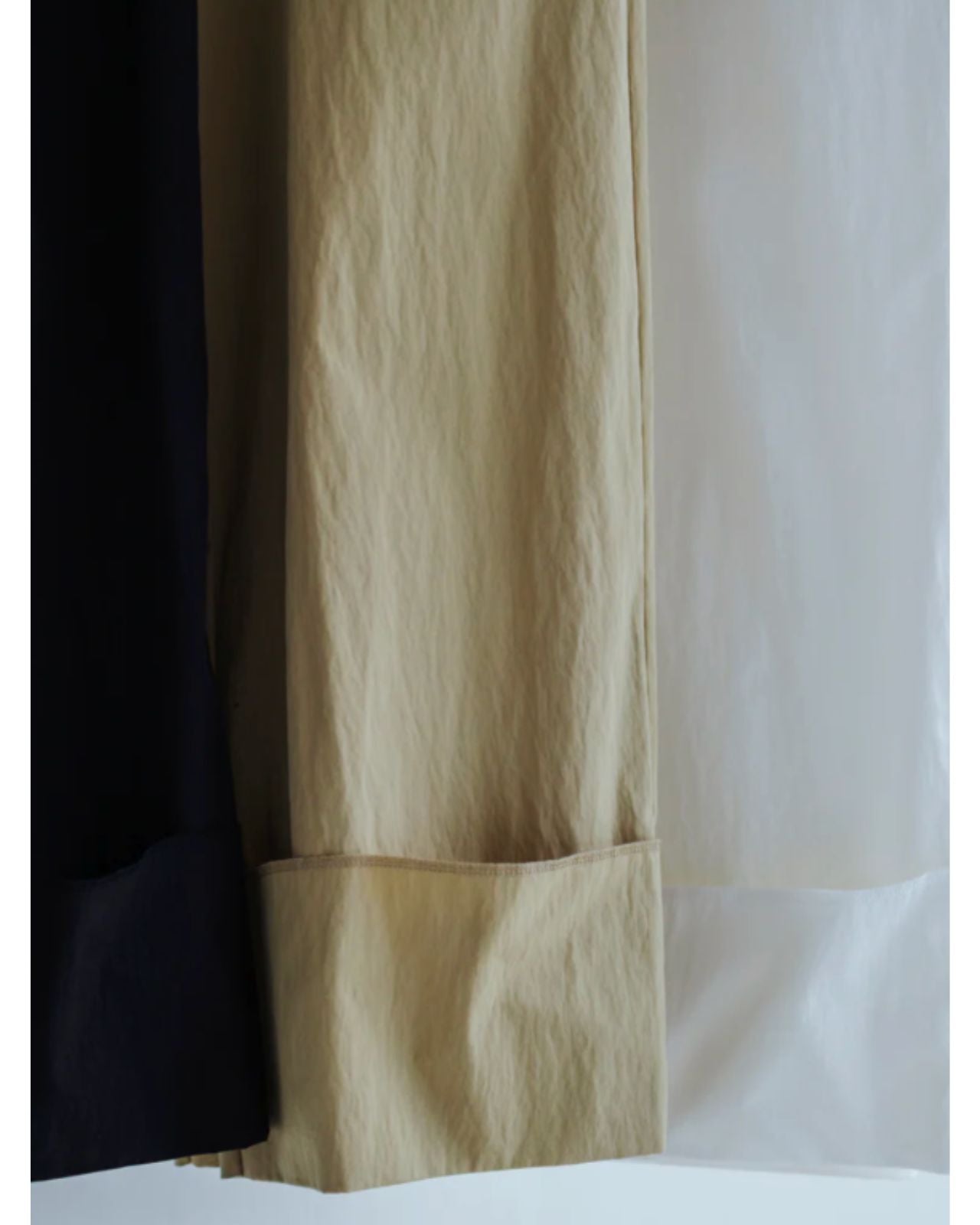 MEYAME WAIST CORD WIDE PANTS