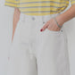【6月下旬お届け】COTTON LINEN BERMUDA PANTS