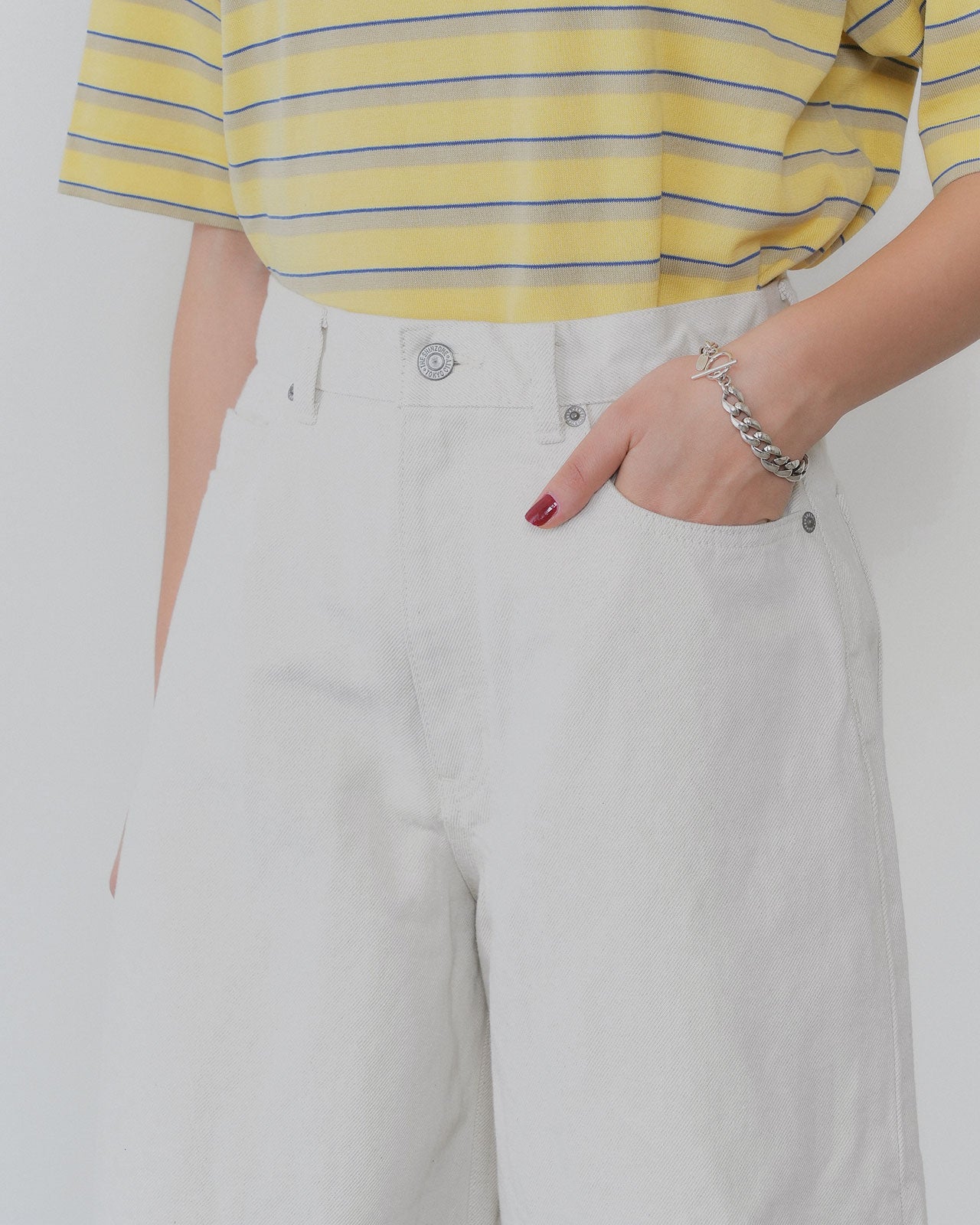 【6月下旬お届け】COTTON LINEN BERMUDA PANTS