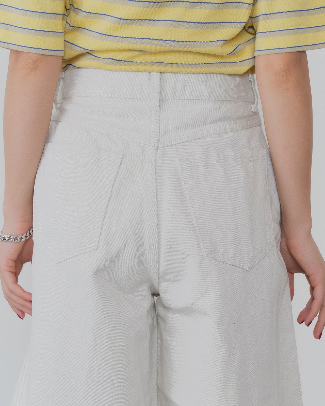 【6月下旬お届け】COTTON LINEN BERMUDA PANTS
