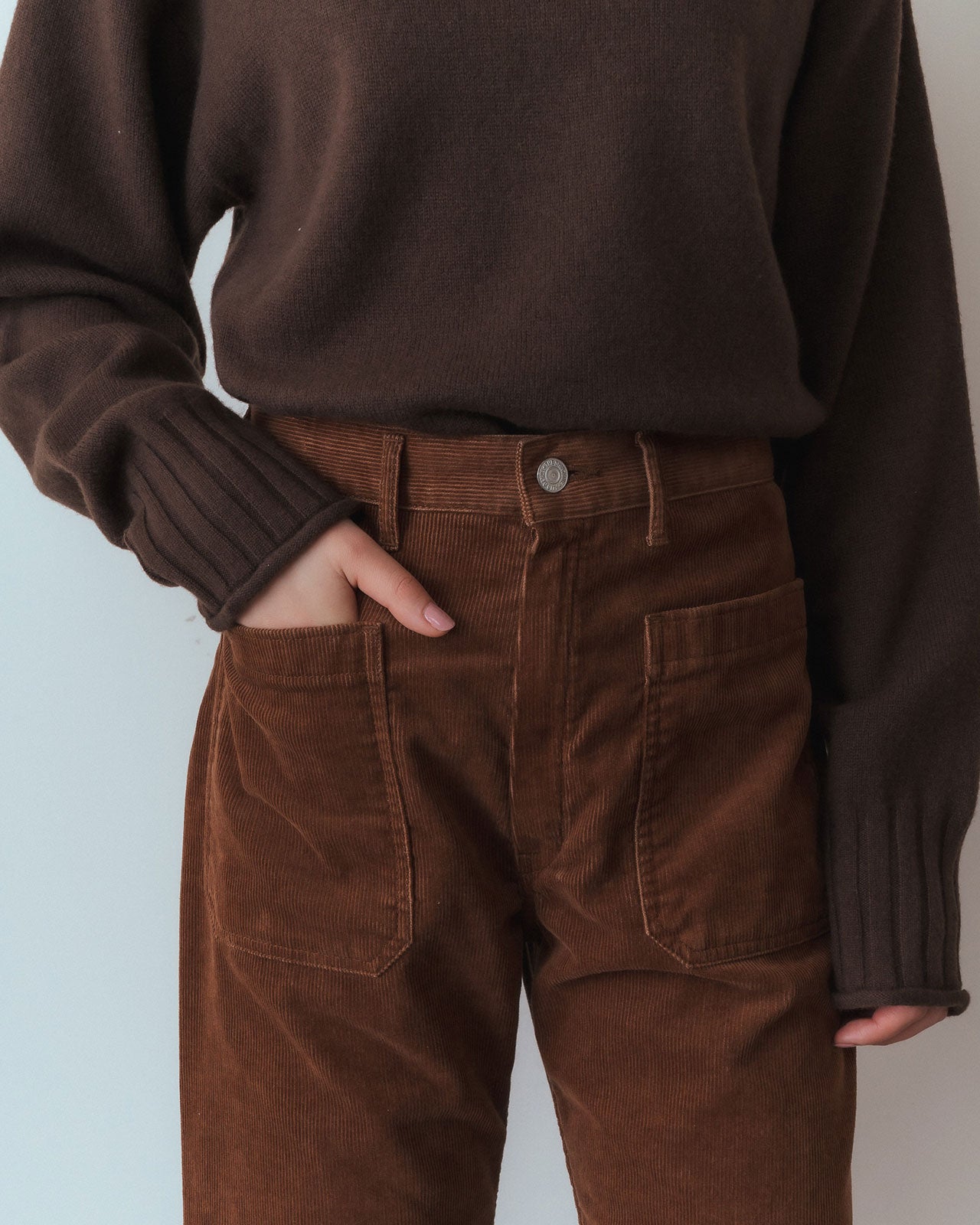 【11月中旬お届け】CORDUROY MARINE PANTS