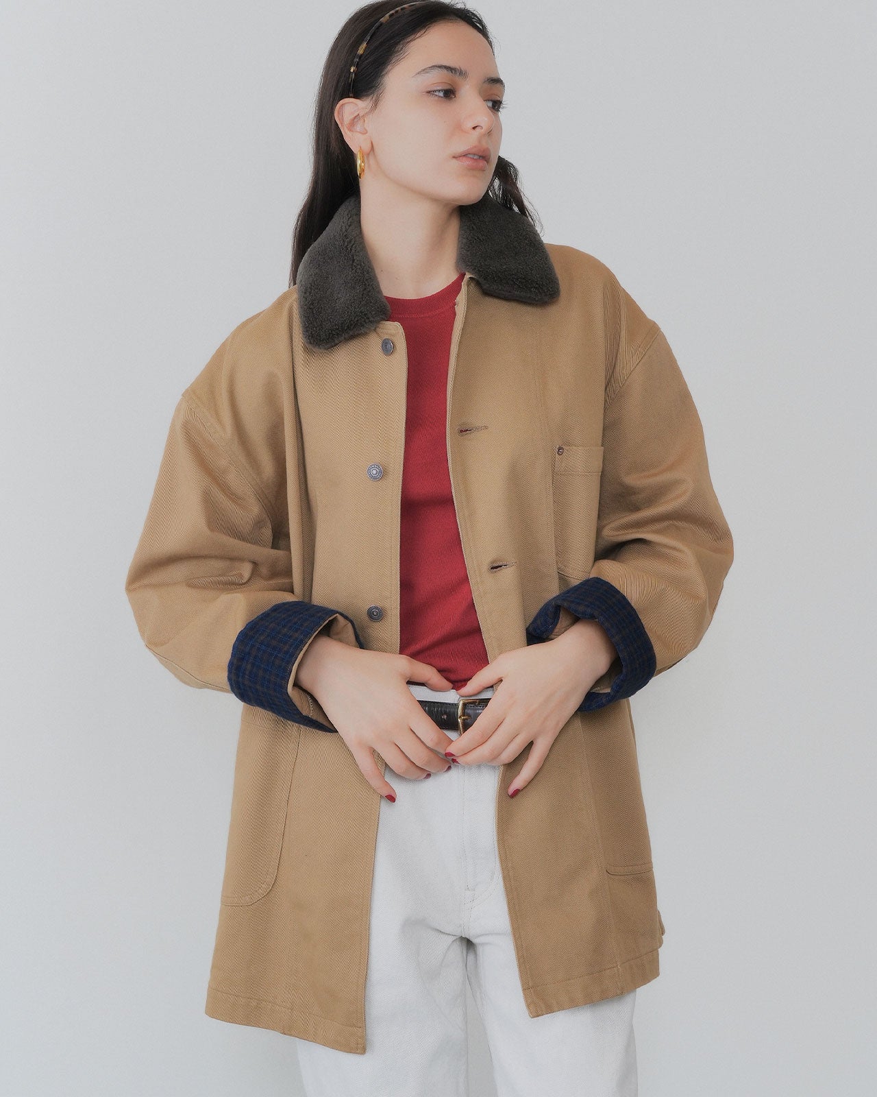 【10月下旬入荷予定】COTTON TWILL BARN JACKET