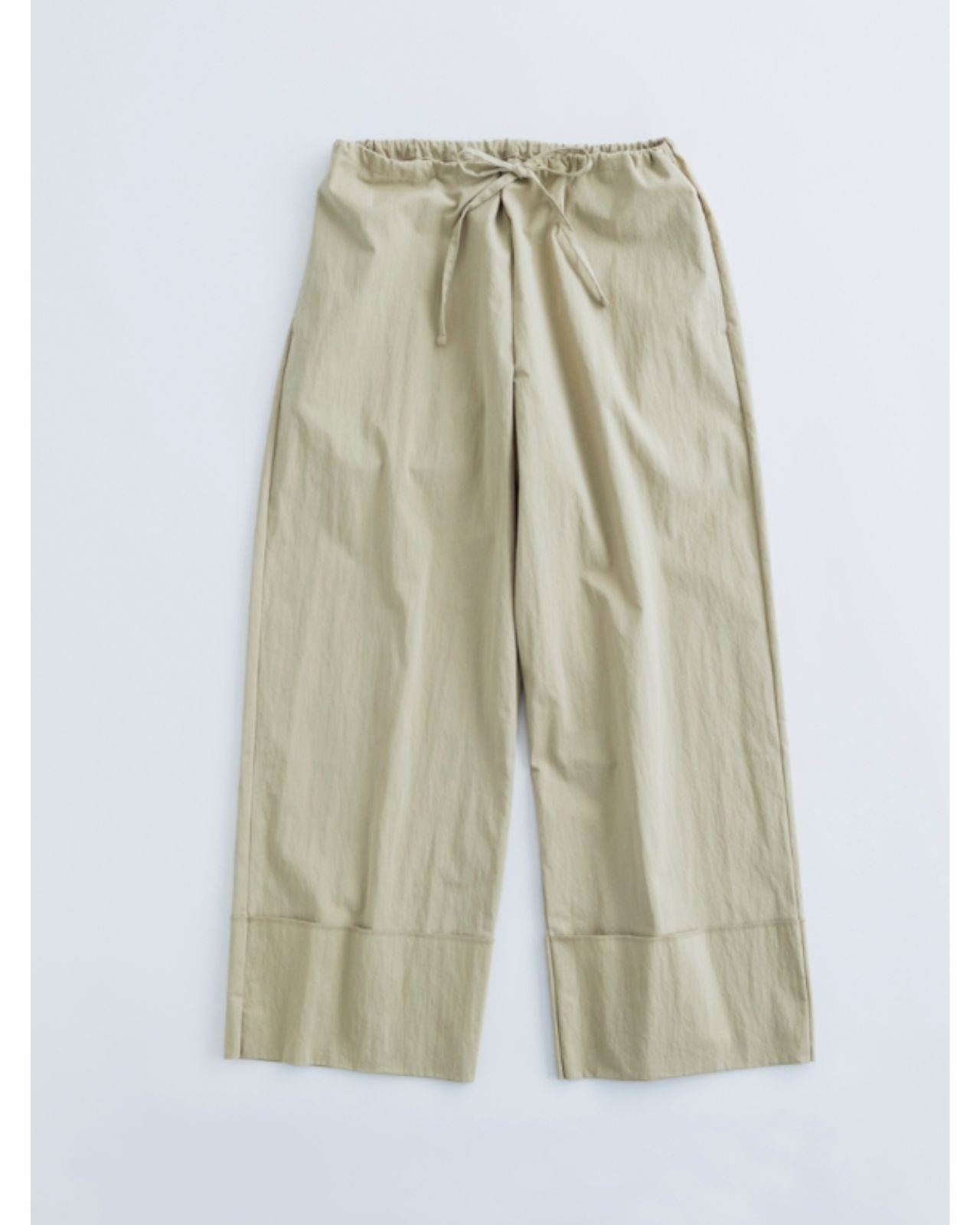 MEYAME WAIST CORD WIDE PANTS