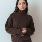 【11月中旬お届け】WOOL HIGH NECK KNIT