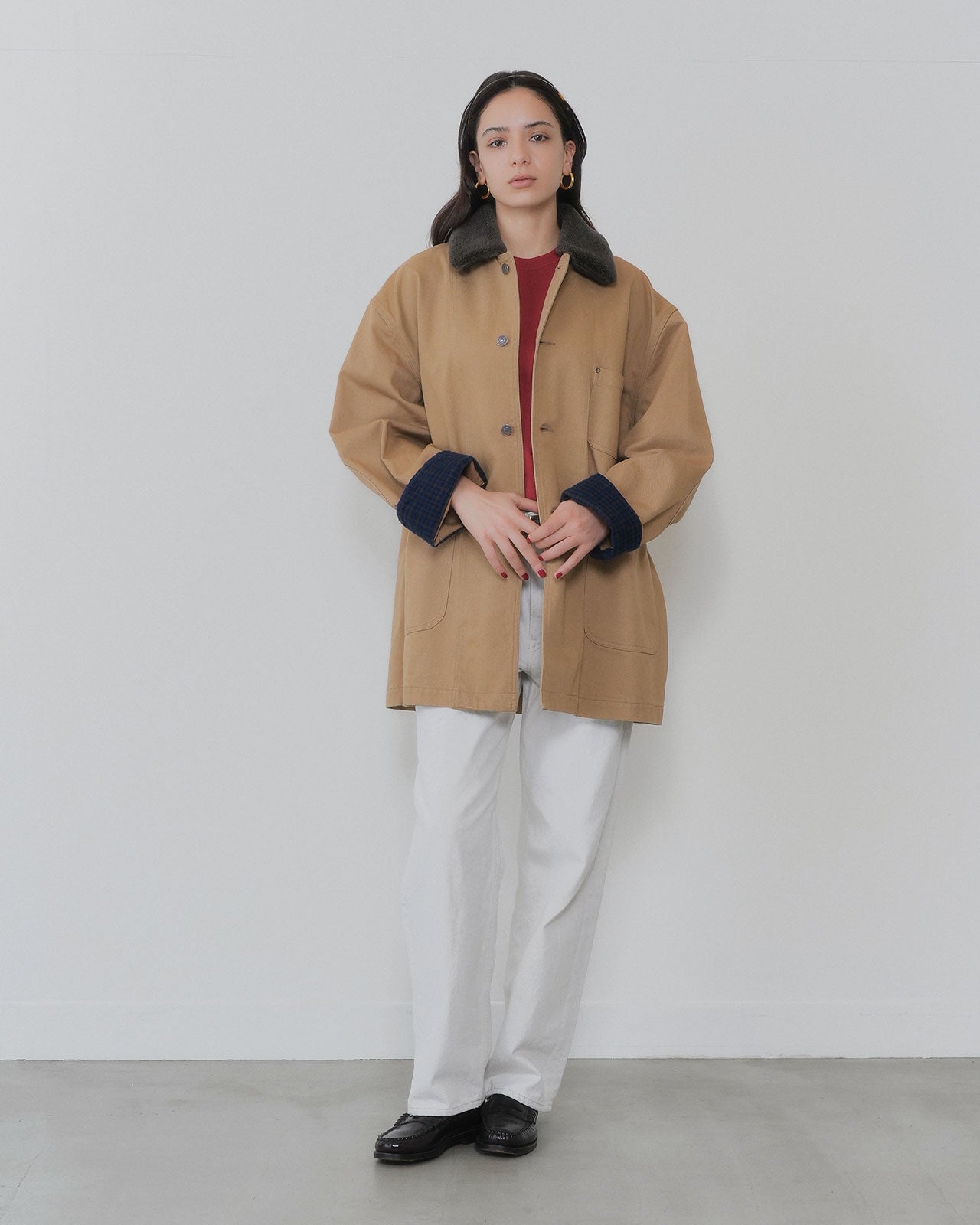 【10月下旬入荷予定】COTTON TWILL BARN JACKET