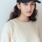 COTTON CASHMERE CABLE KNIT