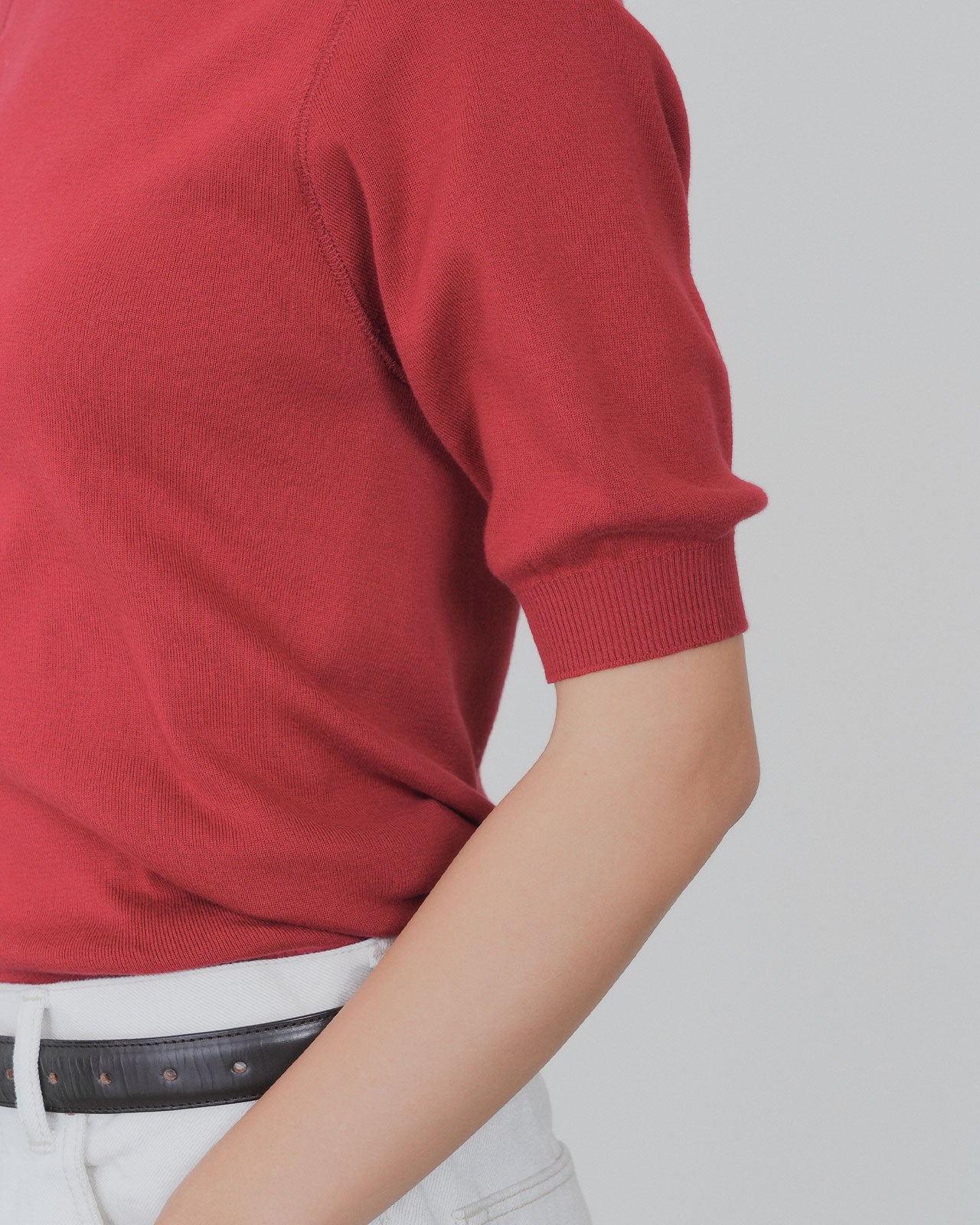 【8月上旬お届け】EVERYDAY KNIT HALF SLEEVE