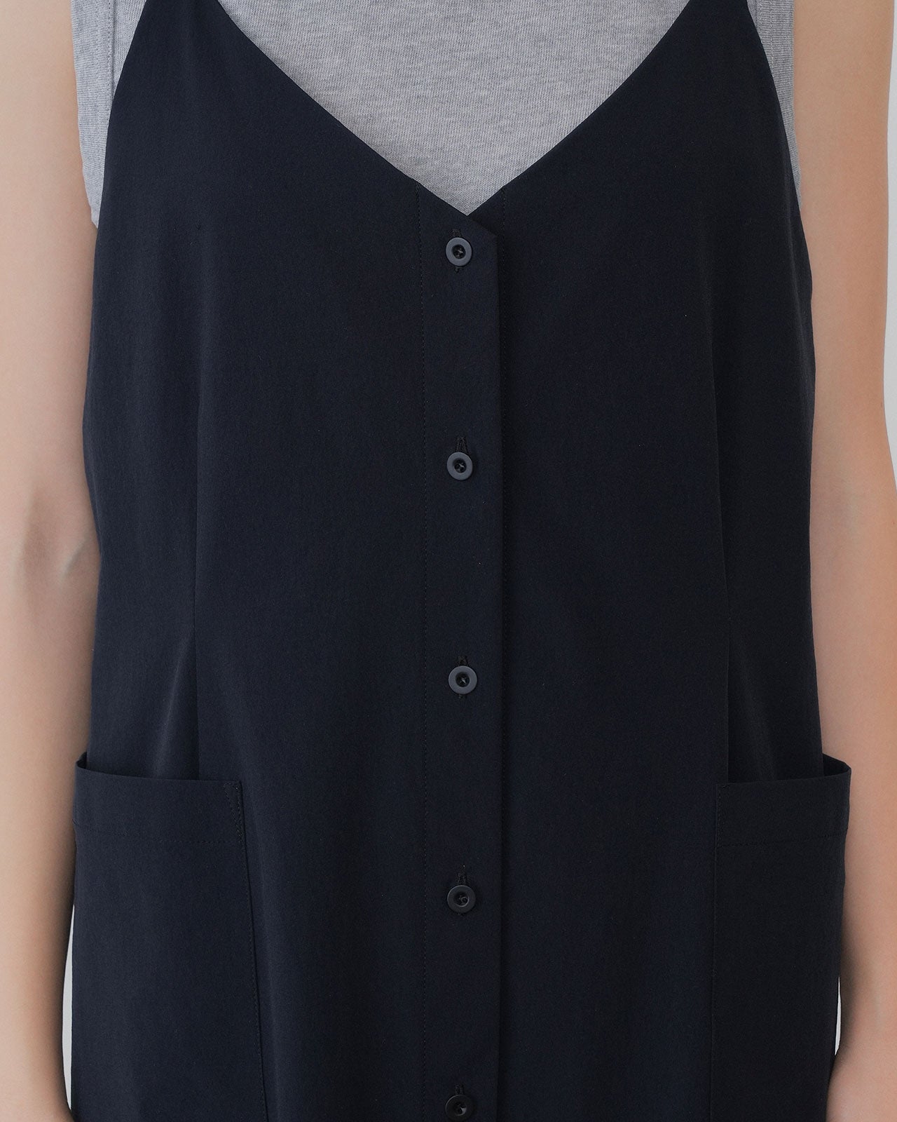 【7月上旬お届け】4WAY STRETCH CAMISOLE DRESS