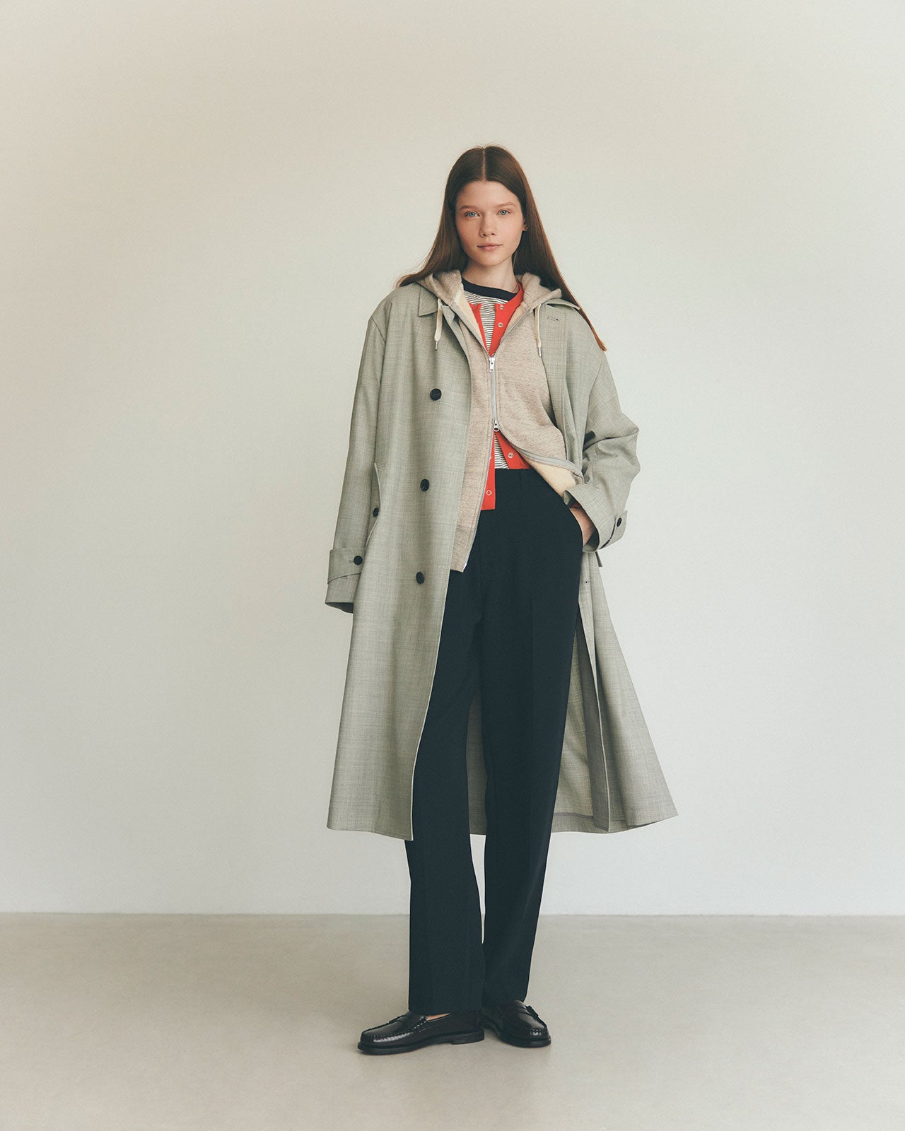 【1月中旬お届け】DOUBLE CLOTH BARREL PANTS