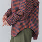【8月上旬お届け】WASHED CHECKED DADDY SHIRT