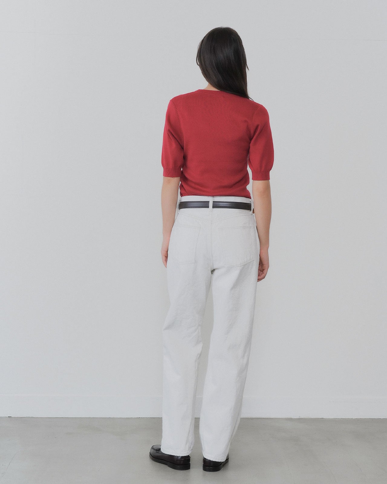 【8月上旬お届け】EVERYDAY KNIT HALF SLEEVE