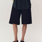 【6月下旬お届け】COTTON LINEN BERMUDA PANTS