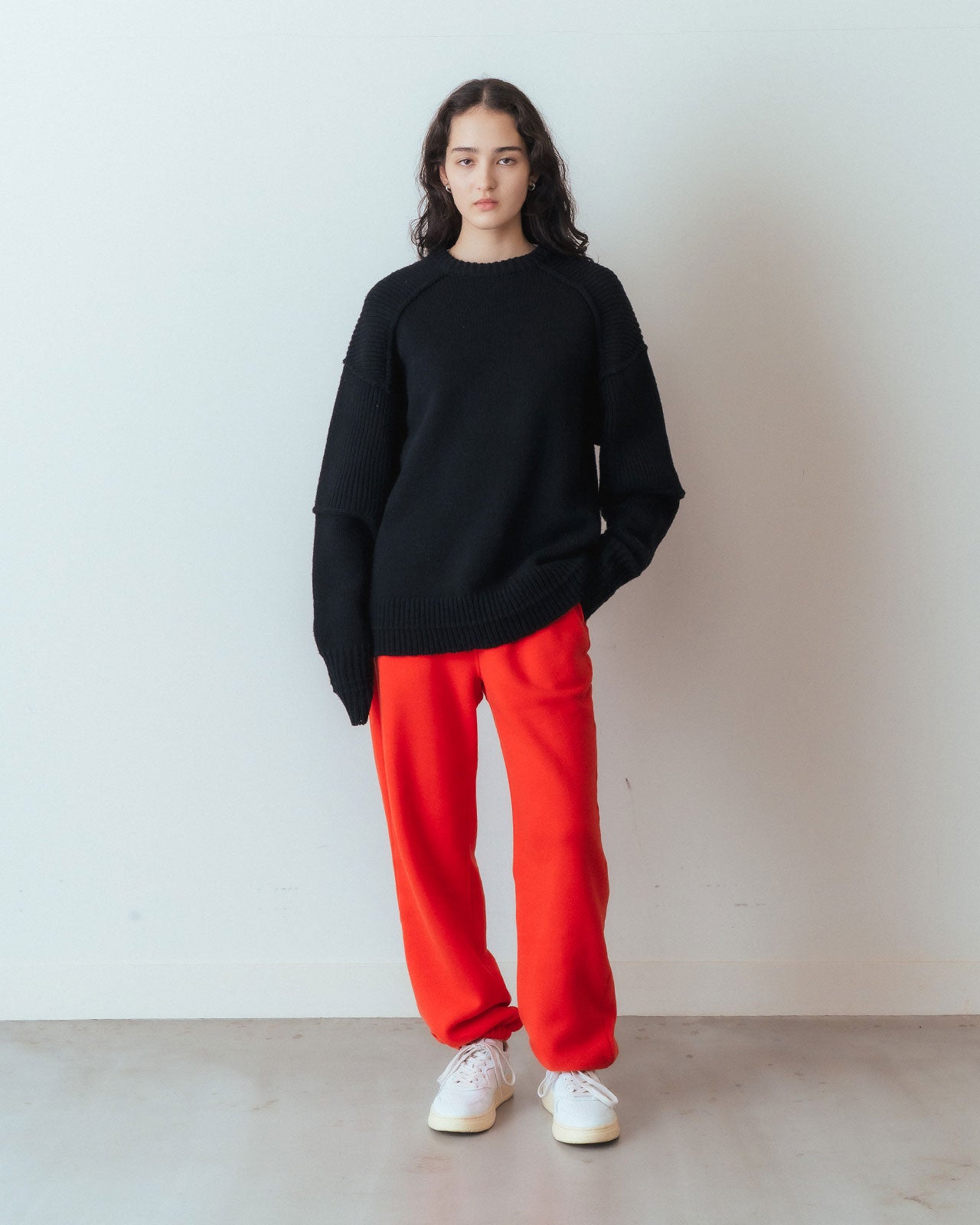 【11月中旬お届け】CHUNKY PULLOVER KNIT