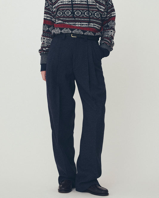 【11月上旬入荷予定】MIXED WOOL TOMBOY PANTS