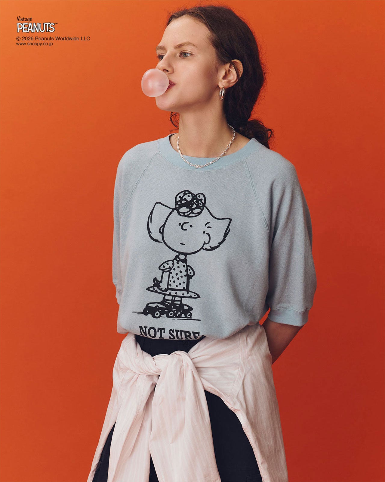 PEANUTS HALF SLEEVE SWEATSHIRT – Shinzone
