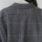 【9月中旬お届け】BRITISH WOOL CHECKED SHIRT JACKET