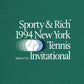 SPORTY&RICH Invitational T-Shirt(GREEN)