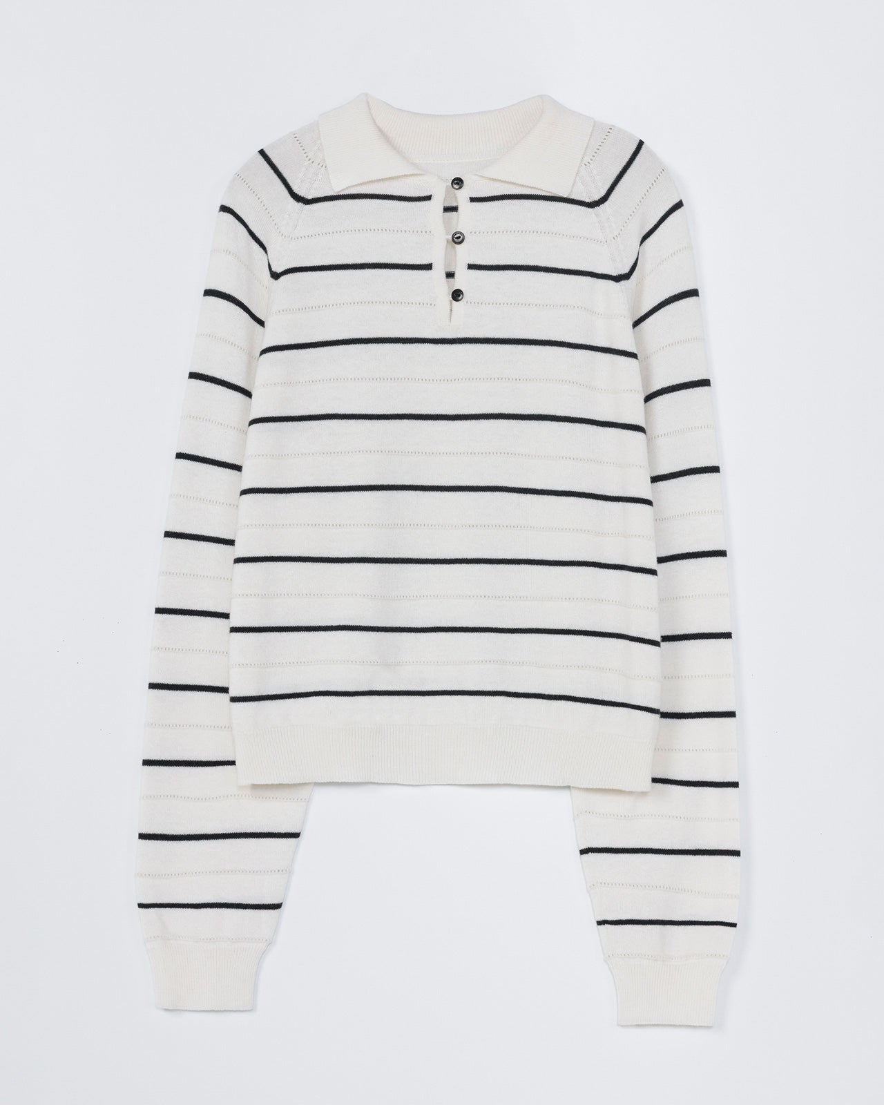 CORDERA MERINO WOOL STRIPED POLO