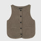 【EXCLUSIVE COLOR】CORDERA BOAT NECK WAISTCOAT