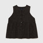 【EXCLUSIVE COLOR】CORDERA FLECKED COTTON PEPLUM TOP