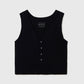 CORDERA ORGANIC COTTON POINTELLE WAISTCOAT