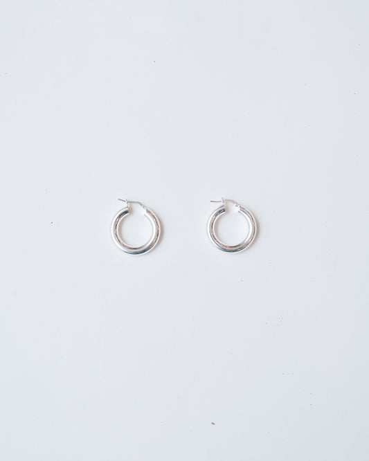 【7月上旬お届け】ESSENTIAL HOOP SILVER