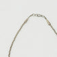 ＜ERICKA NICOLAS BEGAY＞Plain Design Necklace silver/40cm