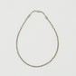 ＜ERICKA NICOLAS BEGAY＞Plain Design Necklace silver/40cm