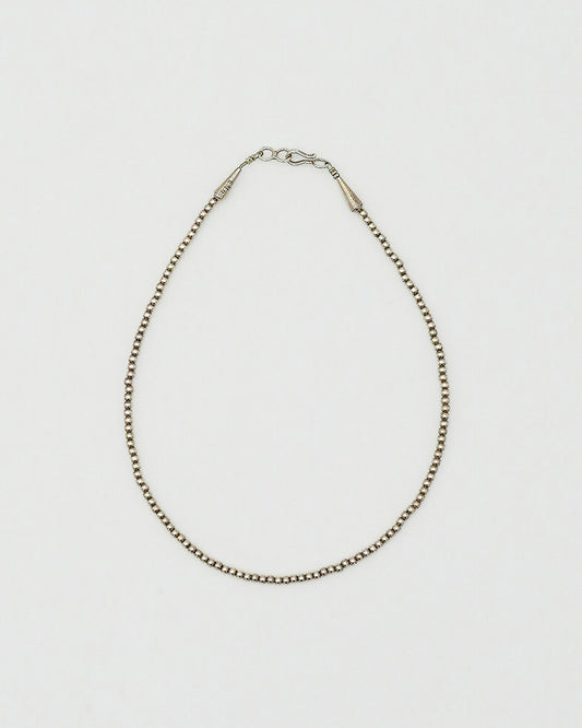 ＜ERICKA NICOLAS BEGAY＞Plain Design Necklace silver/40cm