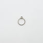 ＜ERICKA NICOLAS BEGAY＞SQ PL ONYX RING
