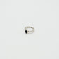 ＜ERICKA NICOLAS BEGAY＞SQ PL ONYX RING